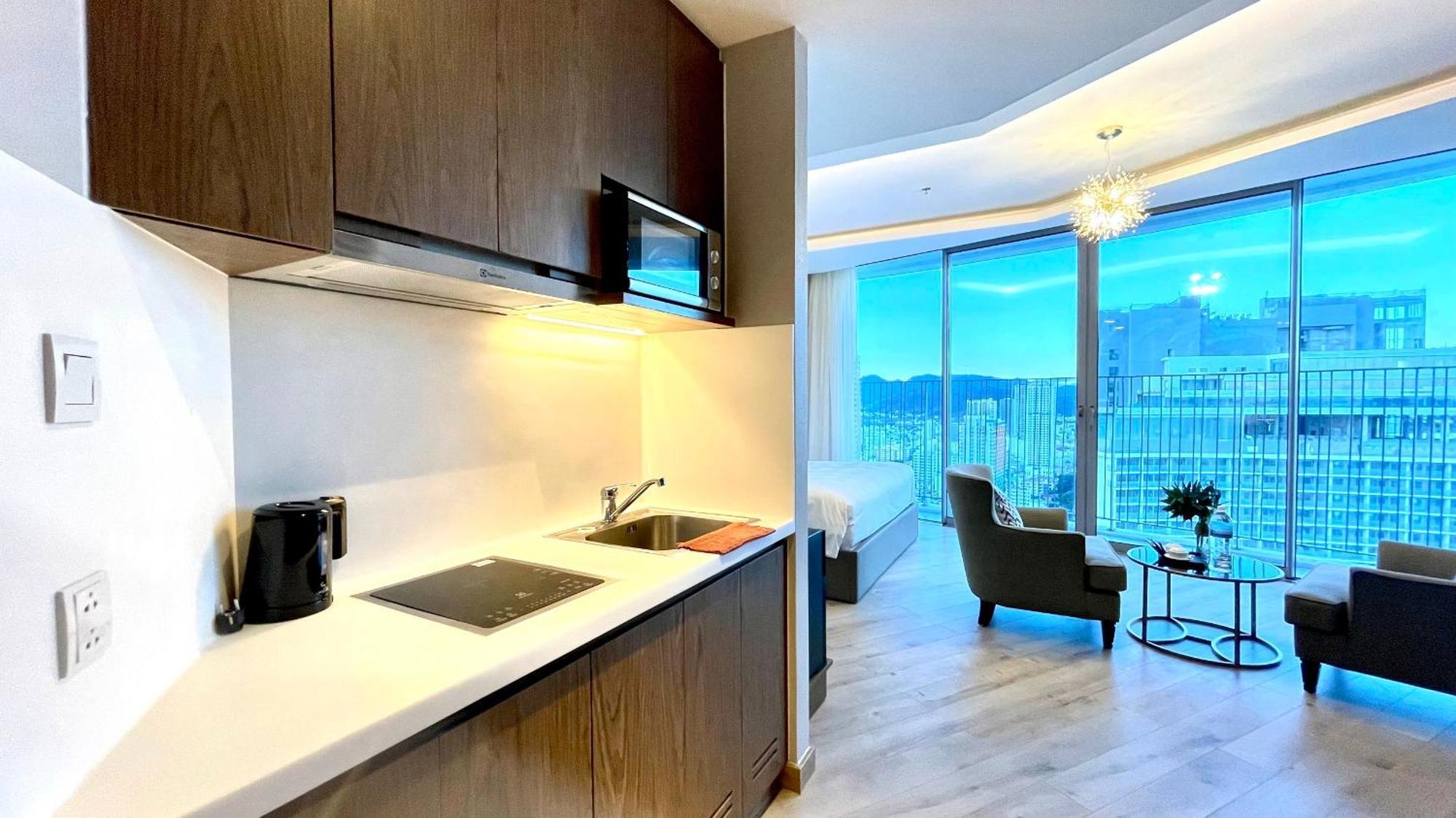 Panorama Ocean View Luxury Apartment Нячанг Екстер'єр фото